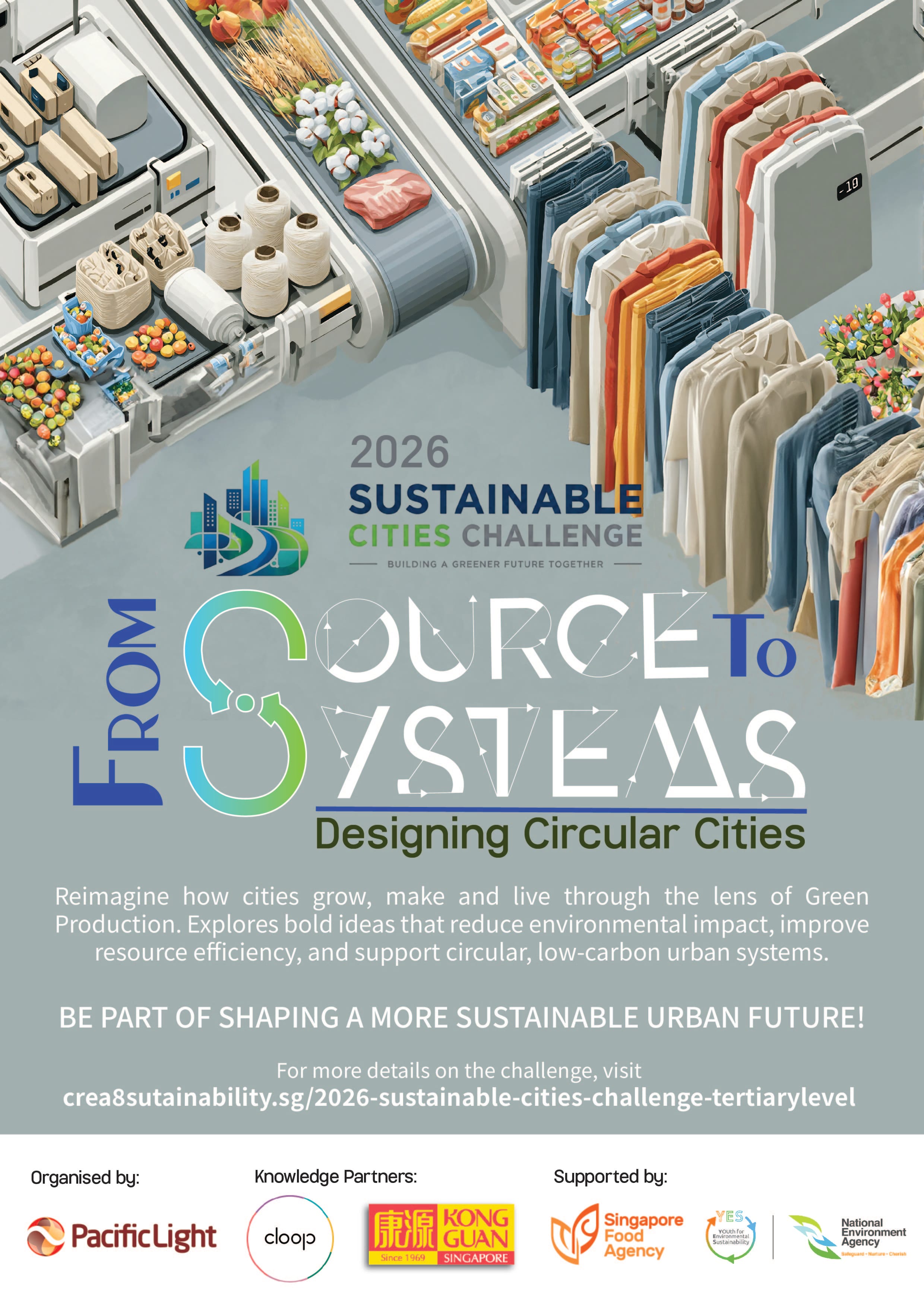 Poster for the Sustainable Cities Challenge